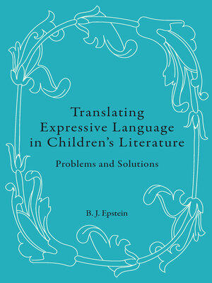 cover image of Translating Expressive Language in Children's Literature